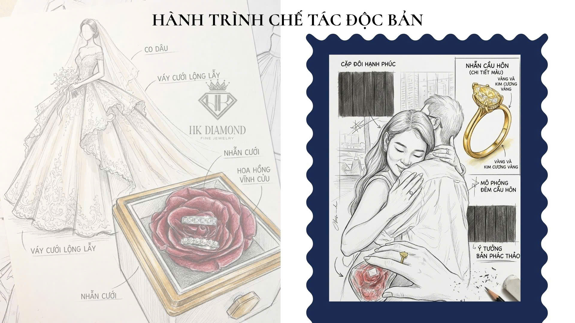 Hành trình chế tác độc bản — HK Diamond Fine Jewelry