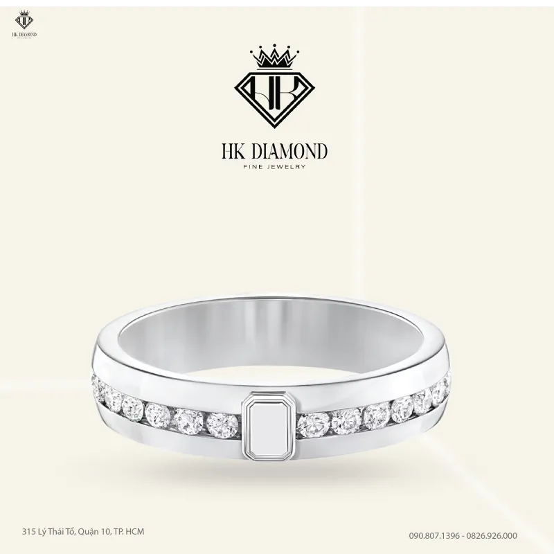 White Gold Diamond Ring