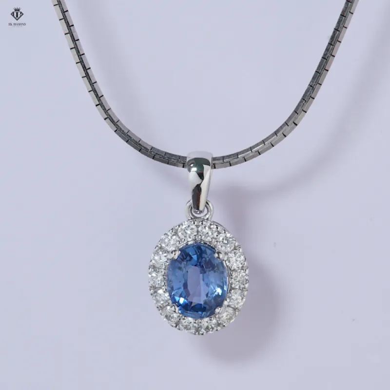 VÒNG CỔ KIM CƯƠNG SAPPHIRE HÌNH