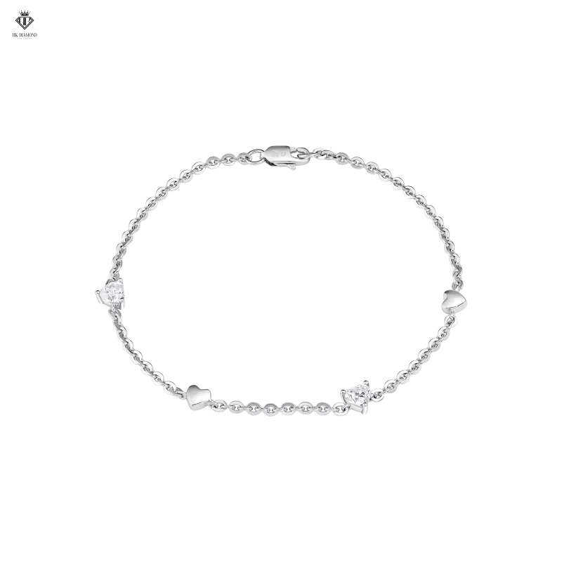 Heart Diamond Bracelet