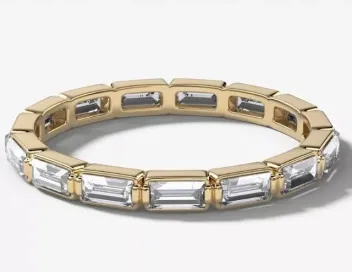 Kim Cương Baguette Là Gì? Top 5 Mẫu Nhẫn Kim Cương Baguette Đẹp 2025