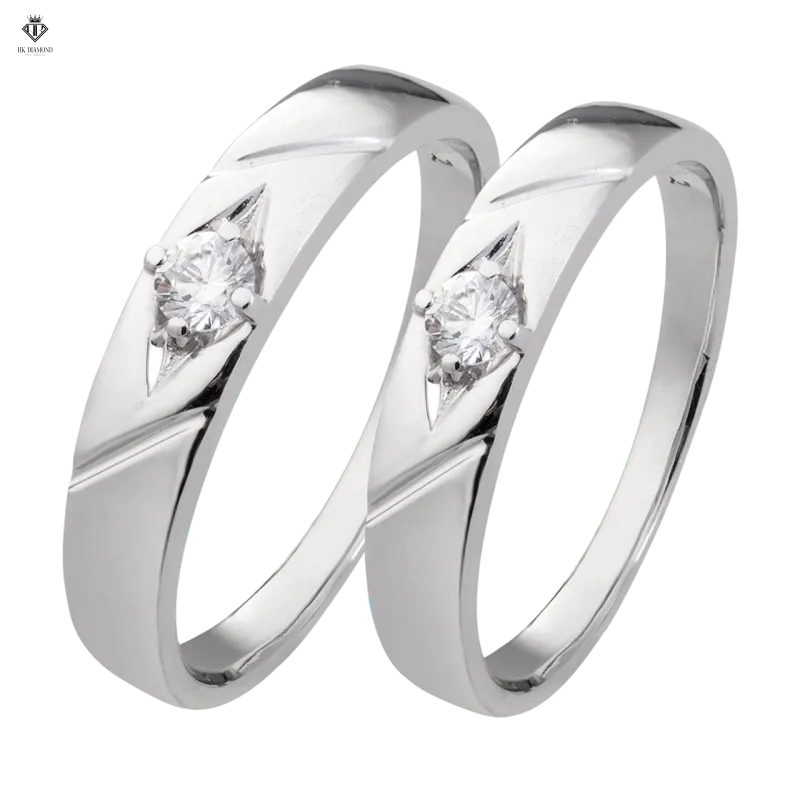 Nhẫn cưới solitaire