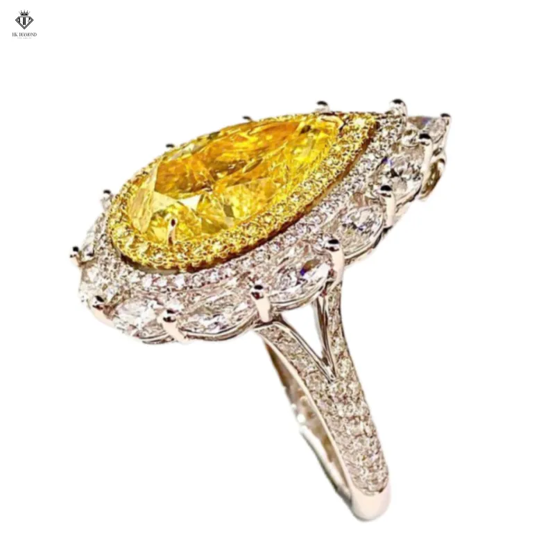 Pear Yellow Ring