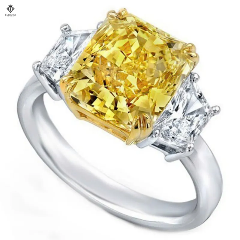 Radiant Fancy Yellow Ring