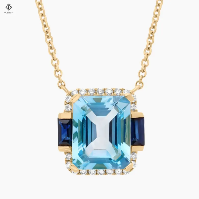 Blue Diamond Pendant