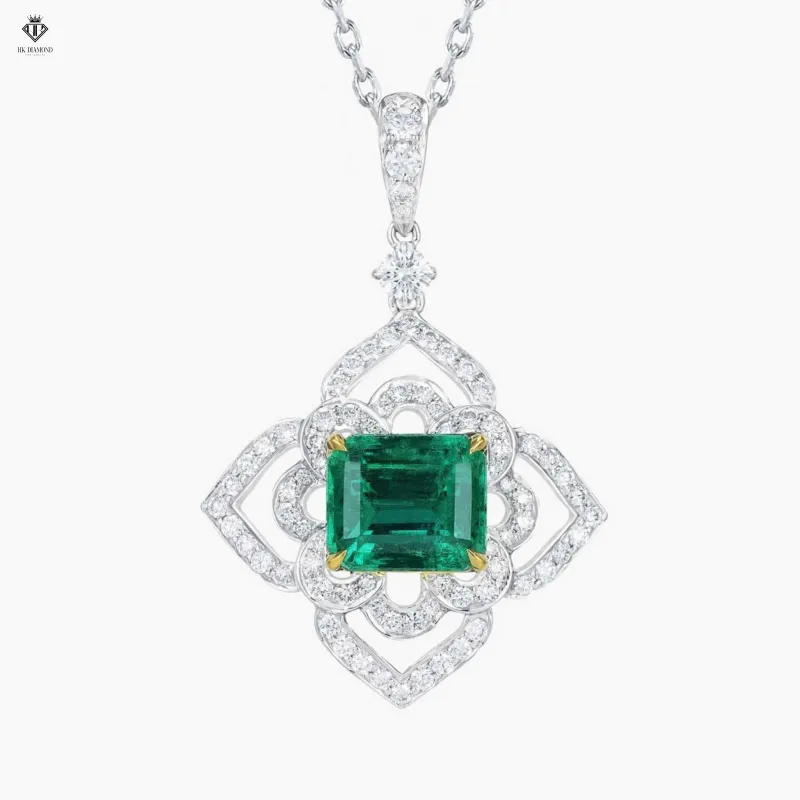 Princess Emerald Pendant