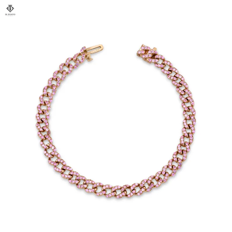 Pink Chain Bracelet