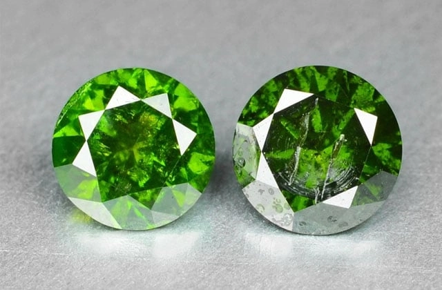 Kim cương xanh lá cây có màu sắc độc đáo