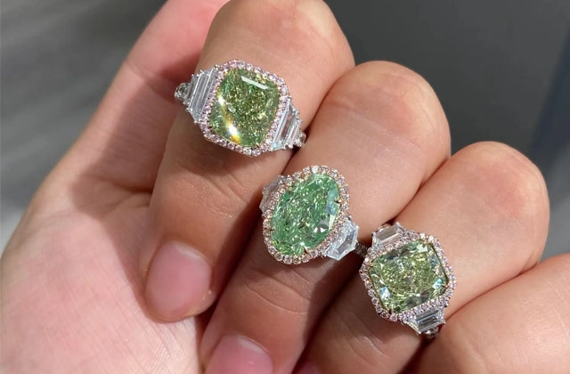 Kim cương xanh lá cây mang nhiều ý nghĩa