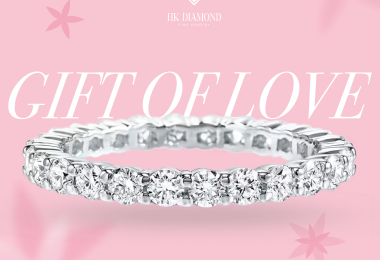 Prong-Set Round Brilliant Diamond Wedding Band