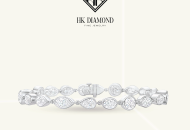 Bezel-Set Diamond Bracelet