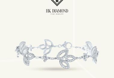 Lily Cluster Diamond Multi Motif Bracelet