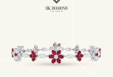 Ruby and Diamond Bracelet