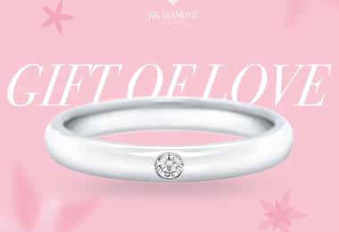 Round Brilliant Single Diamond Wedding Band