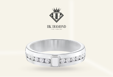 White Gold Diamond Ring