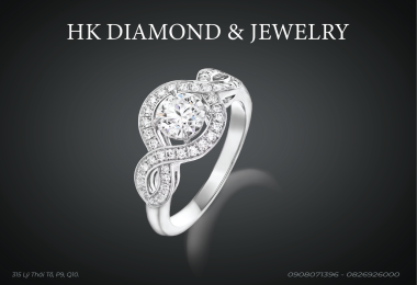 Lily Cluster Round Brilliant Diamond  Ring