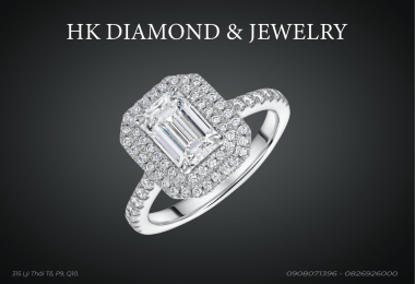 Nhẫn Radiant Double Halo