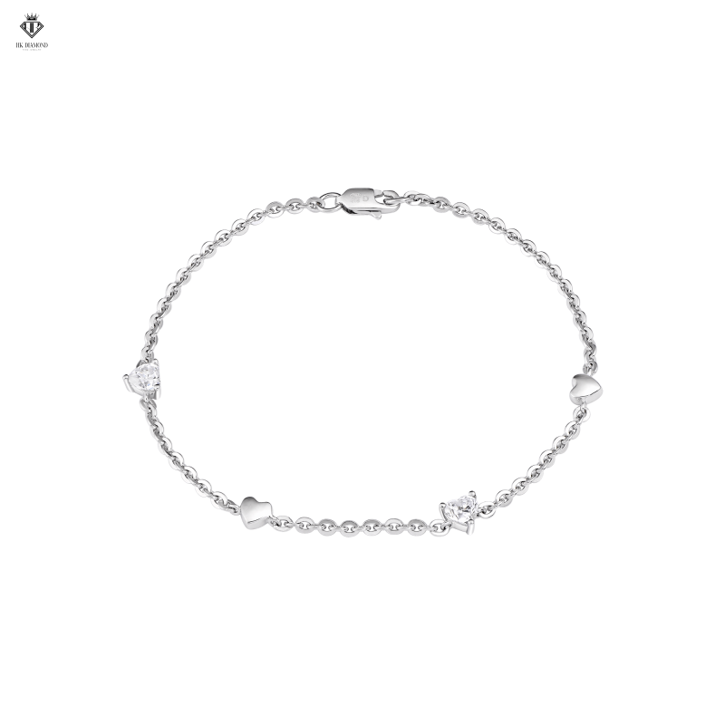 Heart Diamond Bracelet