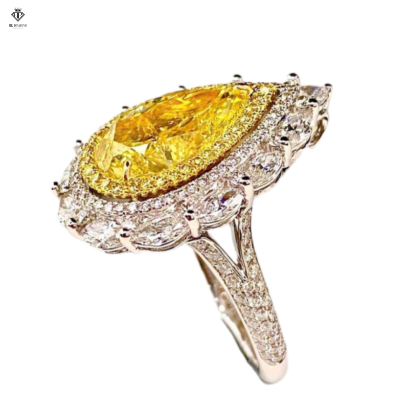 Pear Yellow Ring