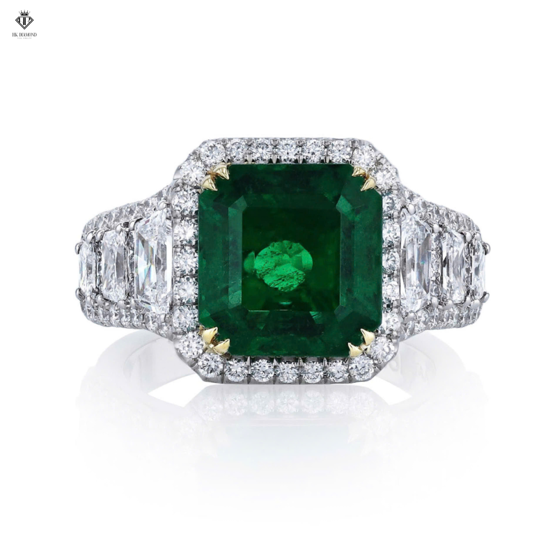 Radiant Emerald Ring 2