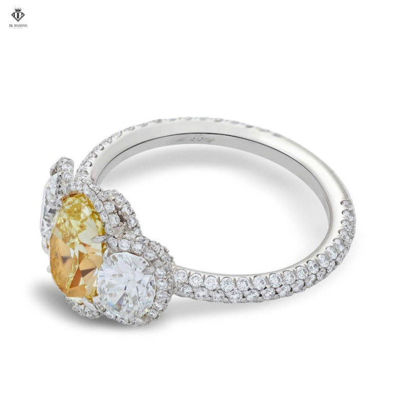 Oval Yellow Ring