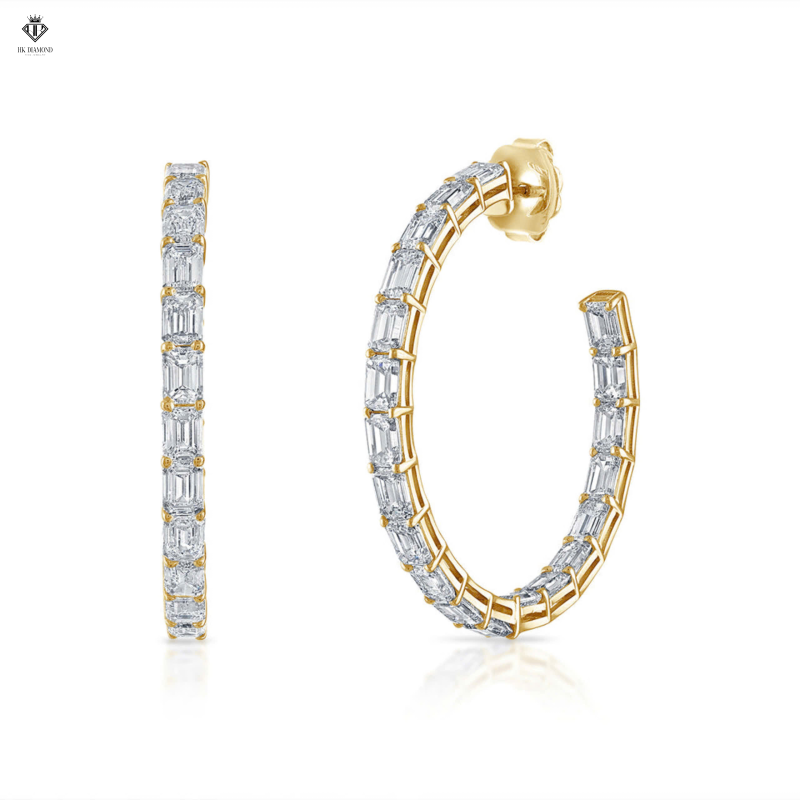 Gold Eternity Earring